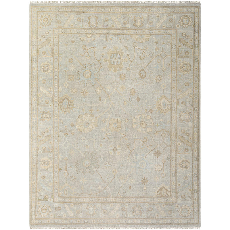Berlinda Wool Area Rug, Rectangle 6' x 9'