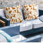 Coussin intérieur / extérieur en polyester filé Lara-92023187-92023193