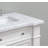 Rea 72'' Double Bathroom Vanity with Carrara Marble Top-1235174719