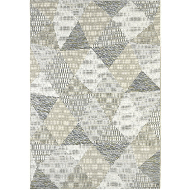 Palermo Geometric Flatweave Indoor / Outdoor Area Rug, Rectangle 120 x 170cm