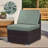2 Pcs Waterproof Couch Cushion Covers，Washable Stretch Outdoor Patio Furniture Covers-237386733