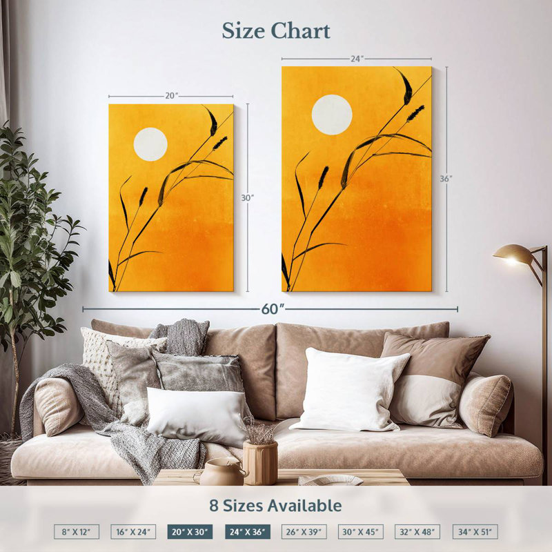 Harnek Golden Sunny Days, 36" H x 24" W