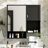29'' X 28'' Bathroom Wall Mounted Cabinet - , Adjustable Shelf, , Mirror, Space Saving Medicine With Mirror Shelves, Saver