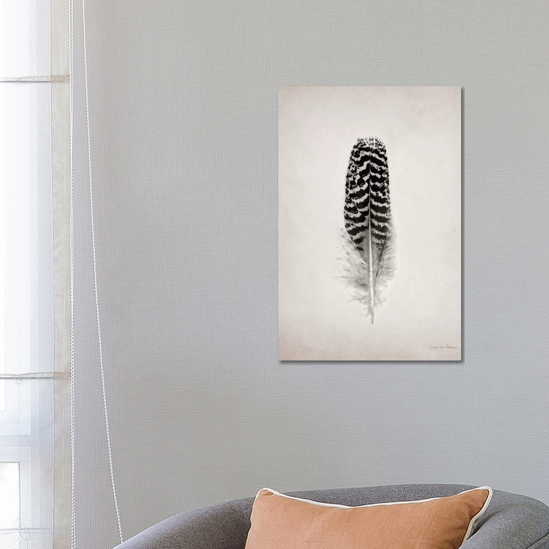 Leinwandbild Feather I