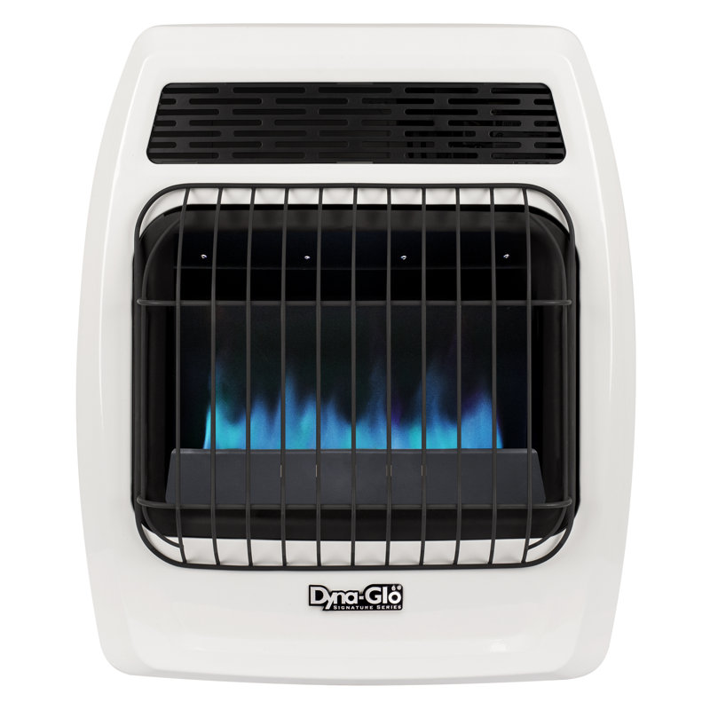 Dyna-Glo 10000 BTU Wall Mounted Space Heater with Adjustable Thermostat, Natural Gas