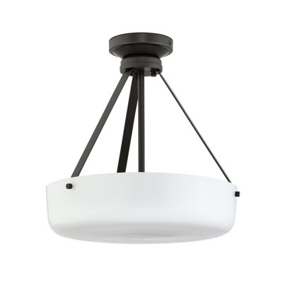 Luminaire suspendu convertible avec verre Lieon