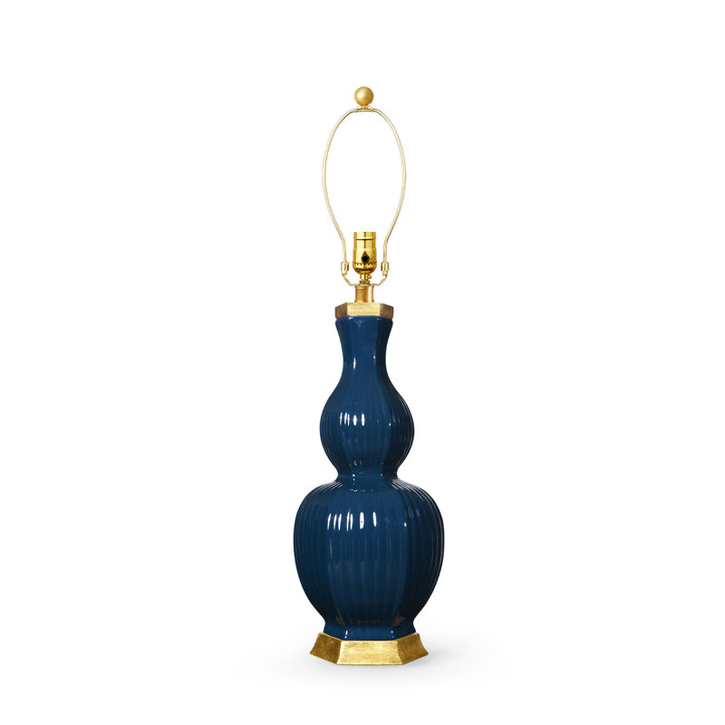 Delft Table Lamp, Blue
