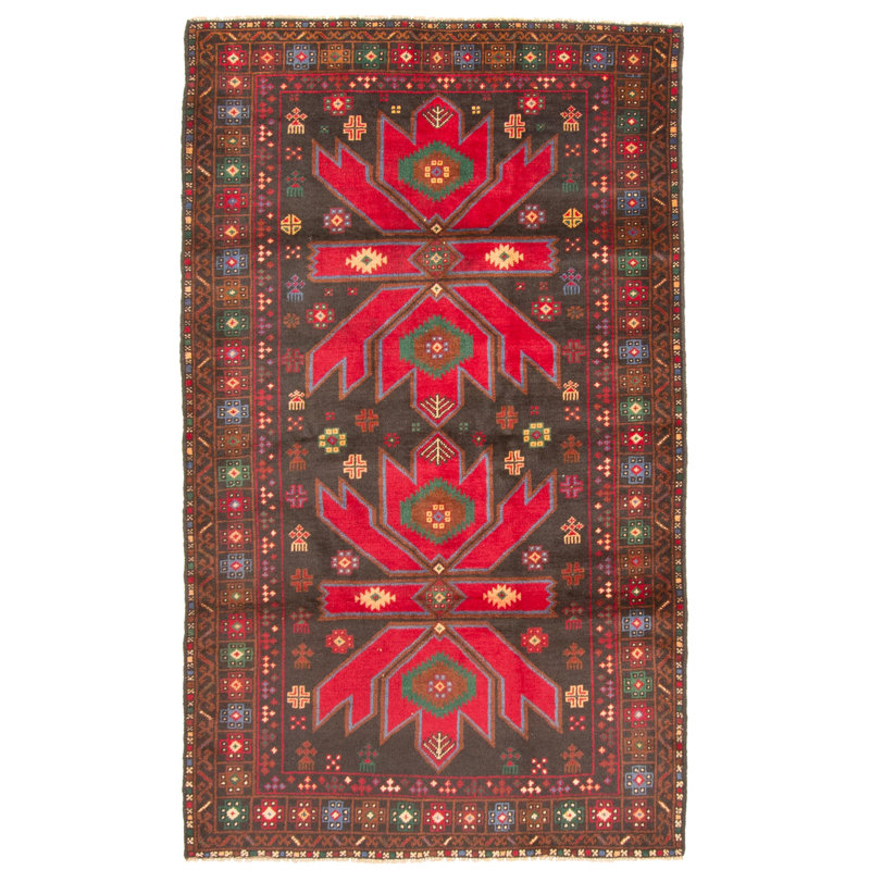 Tapis noir Yamada 3 pi 9 po x 6 pi 4 po