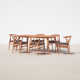 Brooke 78.75'' Rectangular 6 - Person Outdoor Dining Set with Sunbrella Cushions