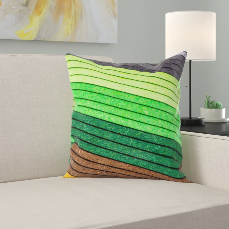Housse et insert de coussin carré en papier