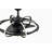 Obvi 22 inch Indoor Ceiling Fan with LED Light Kit - Black with Clear blades-57864128
