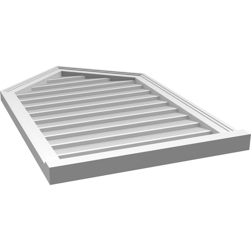 Ventilateur à pignon en uréthane non-fonctionnel Signature, H 38 po x l 24 po x P 2 po