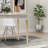 Erald Solid Wood Base Dining Table
