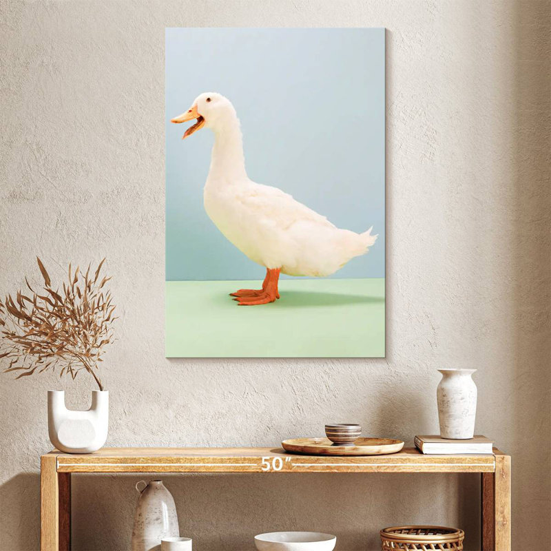 Canard blanc quacking, H 39 po x l 26 po