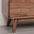 Nordic style solid wood TV cabinet