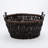 Amilya 57cm W x 43cm D Wicker With Metal Handles Log Store