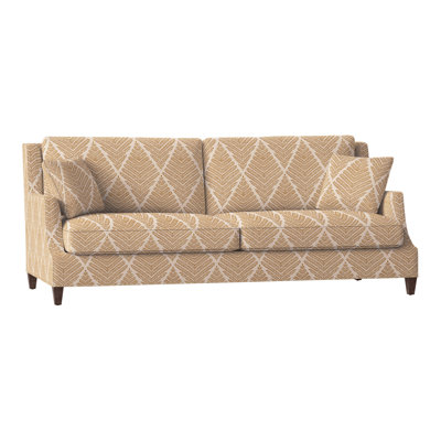 Savannah 87.5" Recessed Arm Sofa with Reversible Cushions