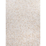 Mosaic Cowhide Geometric Area Rug in Ivory