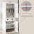 71" Kitchen Pantry Storage Cabinet