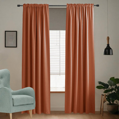 Room Darkening Curtains,2 Panels Set