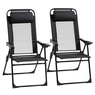 Folding Reclining Beach Chair