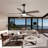 Modern 52 Inch Led Ceiling Fan With 110V 6 Speed Wind 5 Blades Remote Control Reversible DC Motor With Light-750371968-750371980