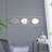 3 Mirror Piece Wall Mirror In Gold Rectangular Frame, Home Wall Decor
