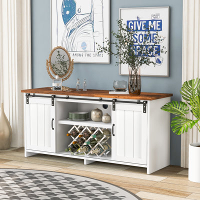 Hornby Unfinished TV Stand for TVs up to 55"
