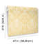 Papier peint ananas damassé-98630624