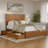 Lamaiyah Solid Wood Platform Bed with Footboard and Storage Drawers-394844269-341070751