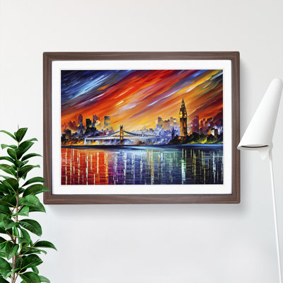 London Skyline - Single Picture Frame Painting