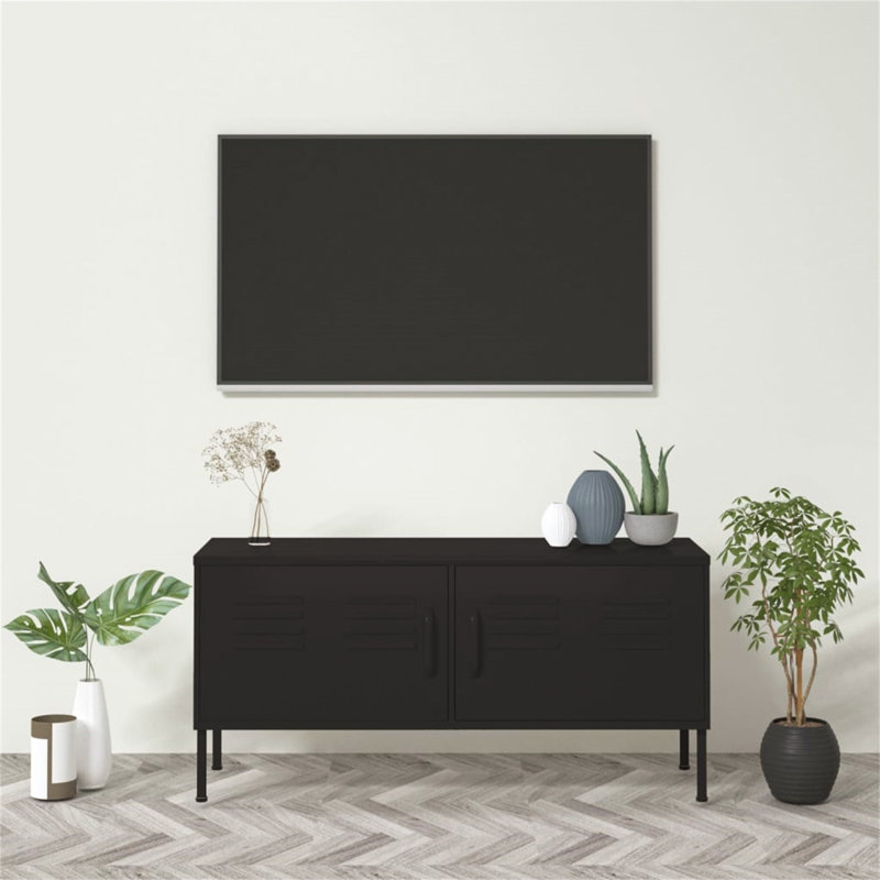 Javert Unfinished TV Stand for TVs up to 43", Black