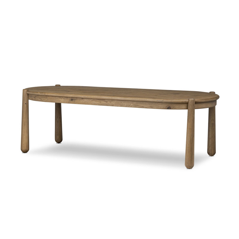 Salvador Dining Table, Smoked Oak
