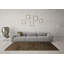 Tapis brun lavable à la machine Wrett Mid-Century Modern 196-64304687