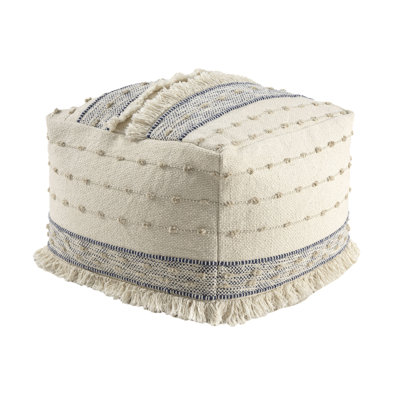 Mcginty 18" Wide Square Pouf Ottoman