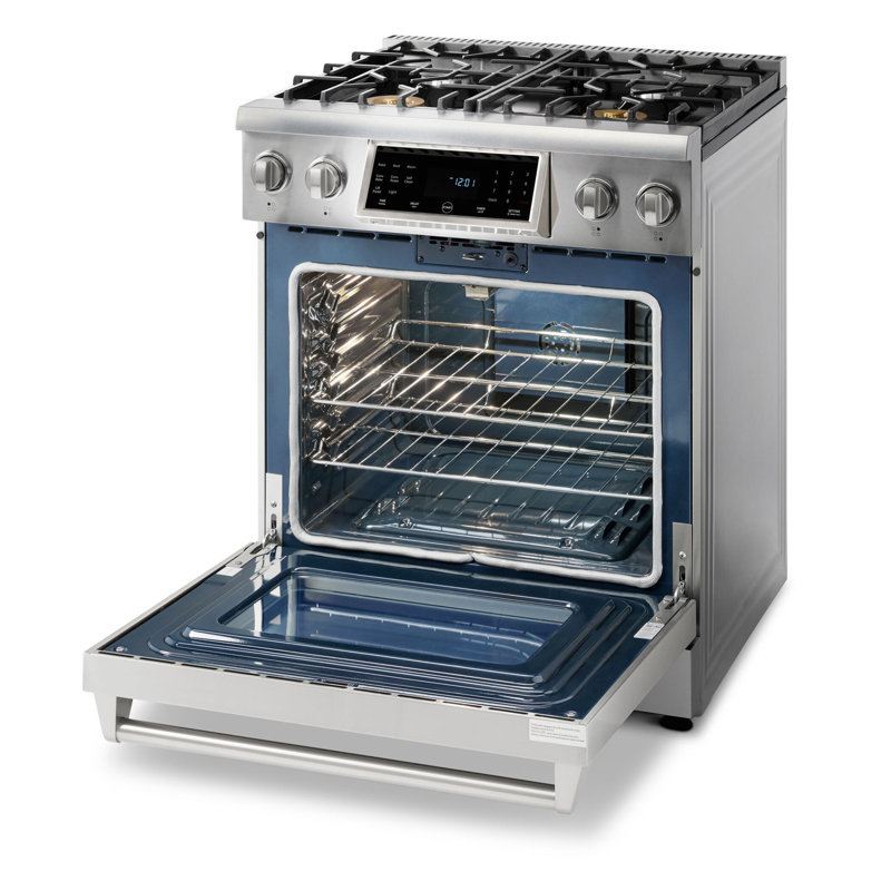 Thor Kitchen T Series 30" 4.55 Cubic Feet Natural Gas Free Standing Convection Range