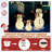Gutierrez 3 Piece Snowman Family Christmas Lighted Display Set
