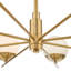 Baile 8 - Light Brass Pendant