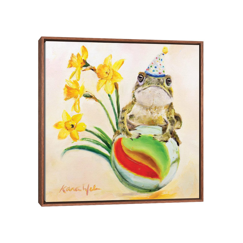 «All My Best to You» par Karen Weber - reproduction d'art, H 26 po x l 26 po x P 1,5 po, Aucun mat