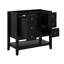 Meuble-lavabo 36 po sans lavabo, avec porte simple et 3 tiroirs-1682563385