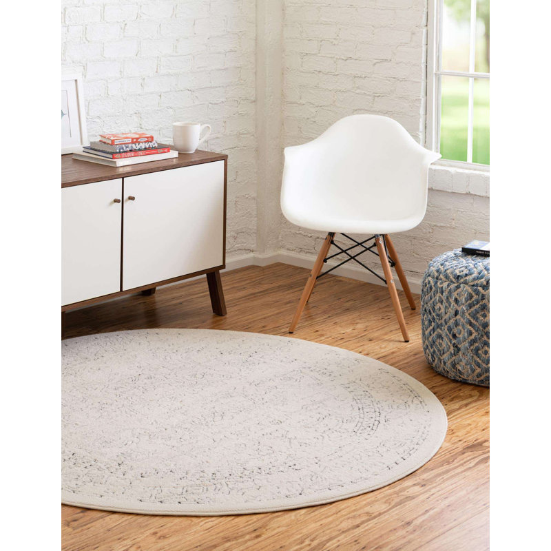 Alresford Oriental Indoor Rug, Round 7'10"