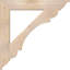 H 5,5 po x l 40 po x Support en bois / corbeau-93350334-93350335
