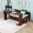 Wood Daybed with Removable Desk, Storage Drawers and Shelves-898254807-898254801