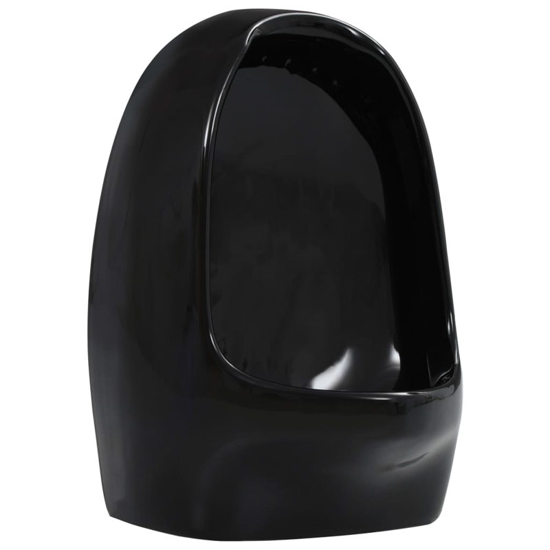 Jablonski Ceramic Urinal, Black