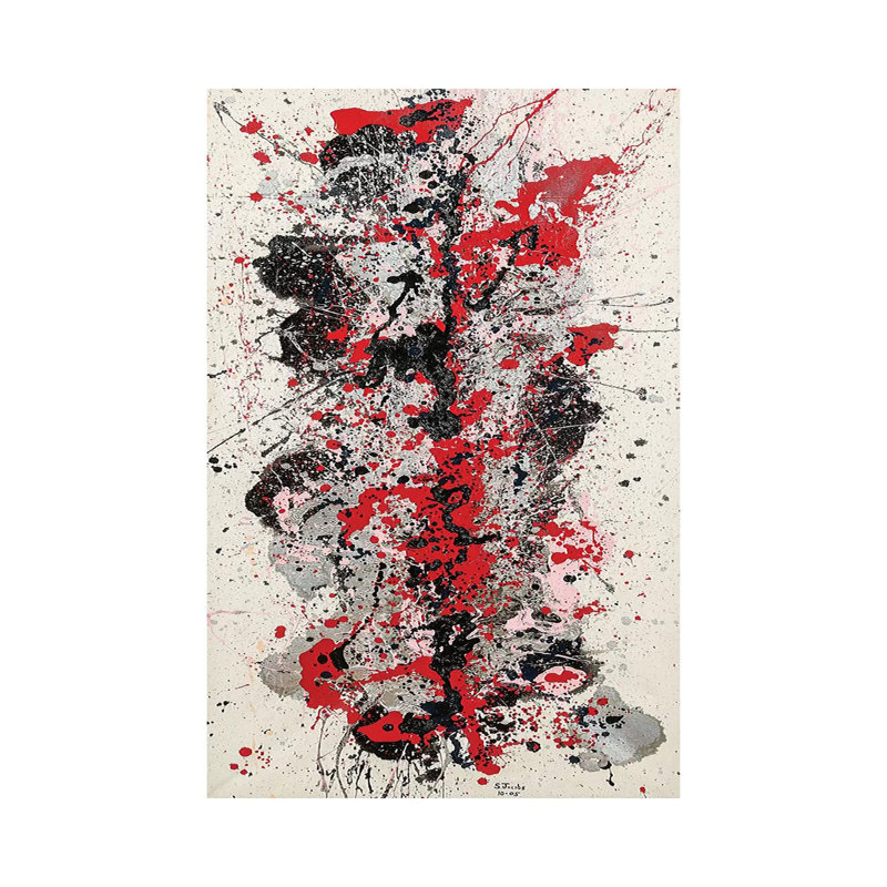 «The Dragon» par Shawn Jacobs - reproduction d'art, Toile tendue, H 40 po x l 26 po x P 1,5 po