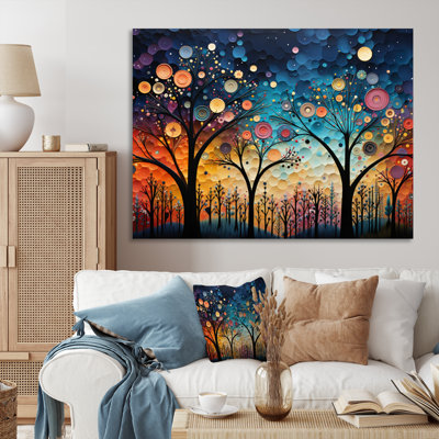 «Manuelito Colorful Whimsical Wanderlust III», reproduction sur toile