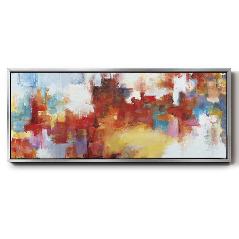 City Night II - toile encadrée, H 8 po x l 20 po
