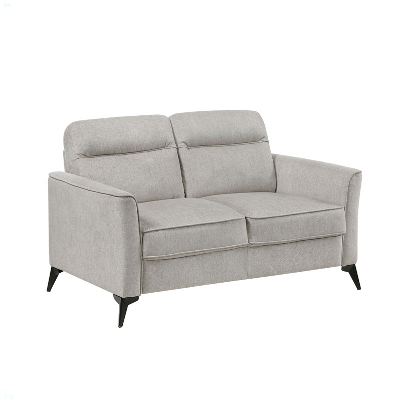 Coussin confortable en microfibre Modern Living, Tanné