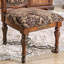 Ensemble de 2 chaises d'appoint traditionnelles