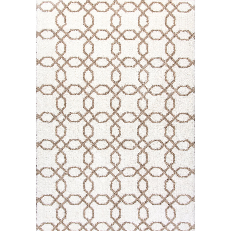Lowes Geometric Indoor Rug, Rectangle 5'3" x 7'7"